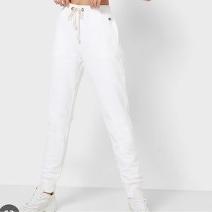 white reverse weave sweatpants adidas